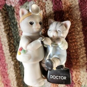 Kitty Cucumber Doctor And Patient Collectible